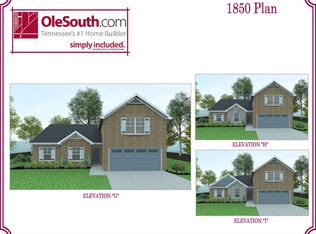 1850 Elevation GHI Plan, Bradley Bend, Pleasant View, TN 37146