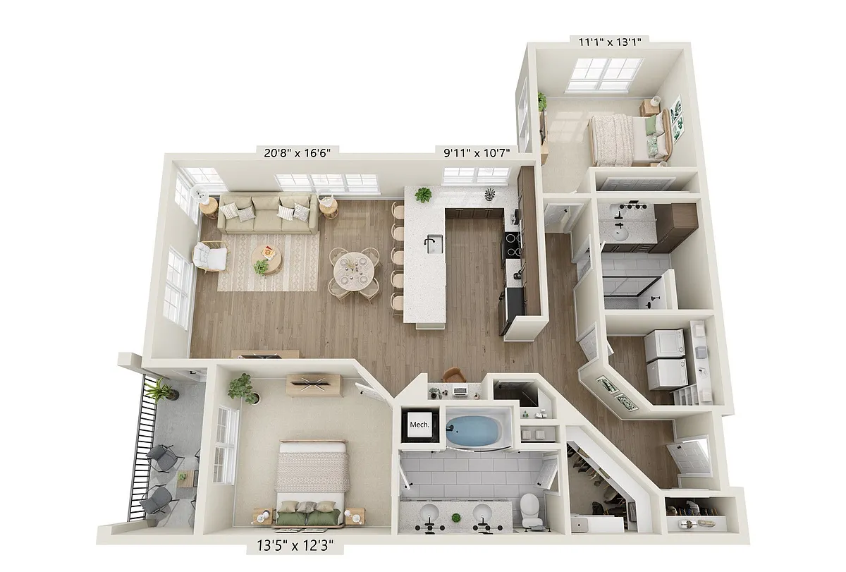 Floor plan B4
