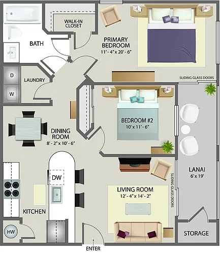 Floor plan Bennington