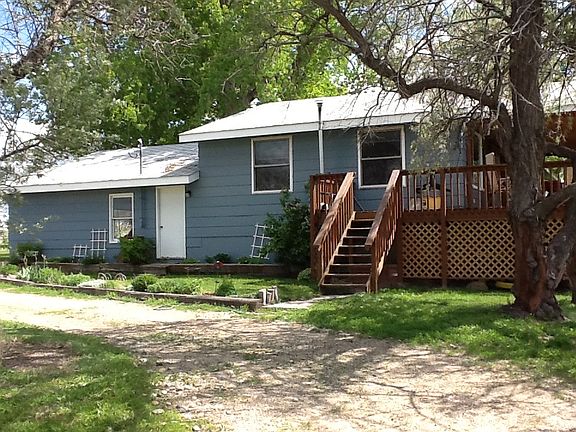 north side deck & garage