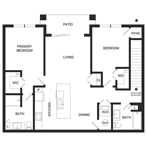 Floor plan Sand Hills