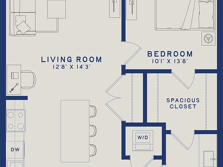 A16 | 1x1 | 758 sq ft A16 | 1x1 | 758 sq ft
