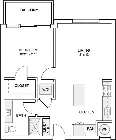 Floor plan A18