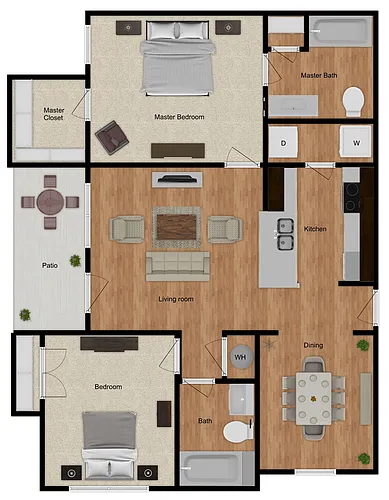 Floor plan The Concord
