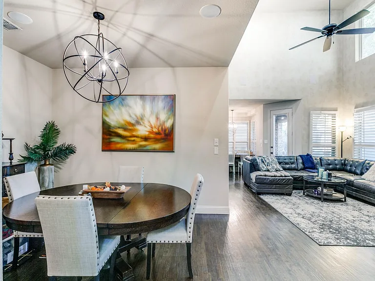 Dining Room and Living Room