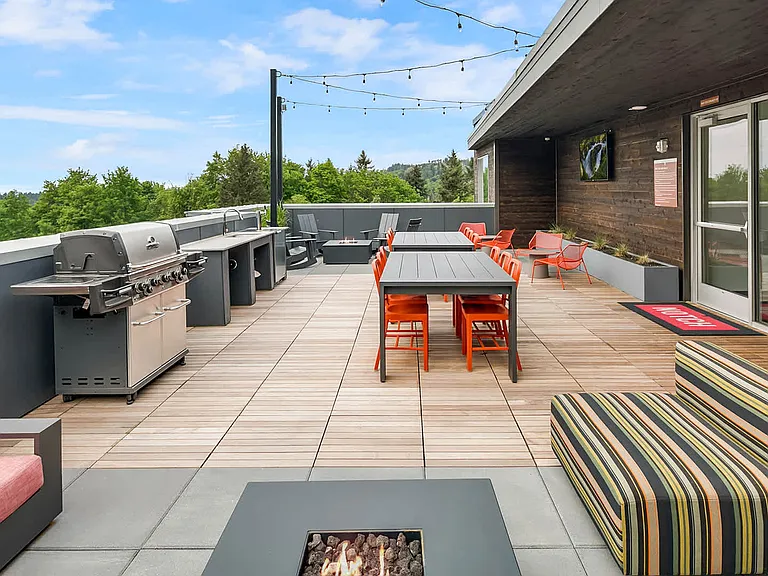 Rooftop Deck with Grilling Area
