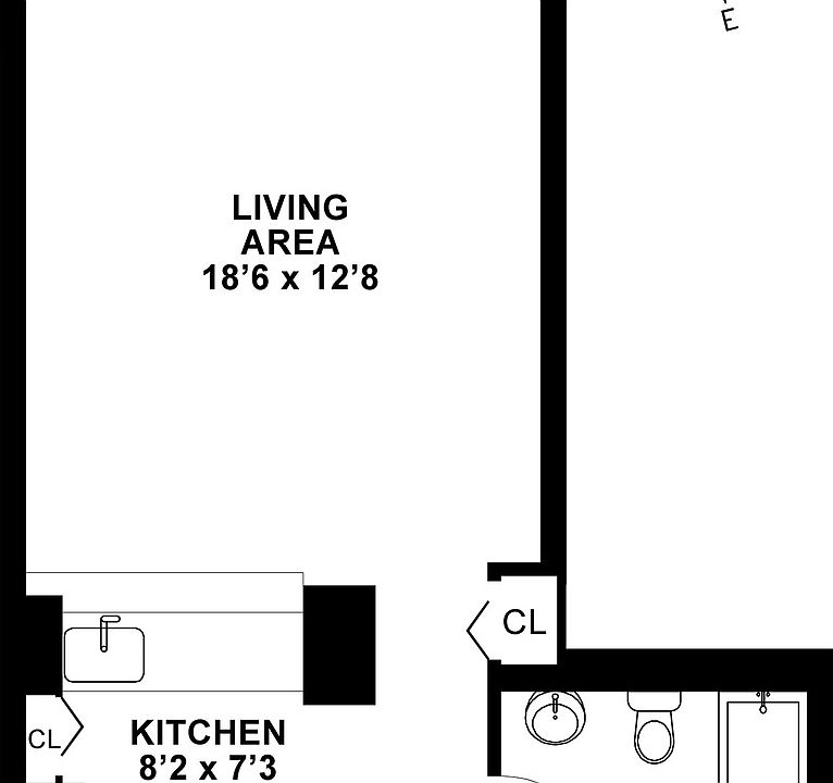 2nd image of 230 W 55th St APT 17H