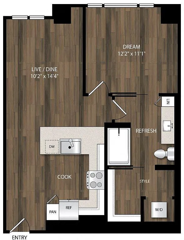 Floor plan A8