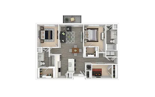Floor plan Osceola