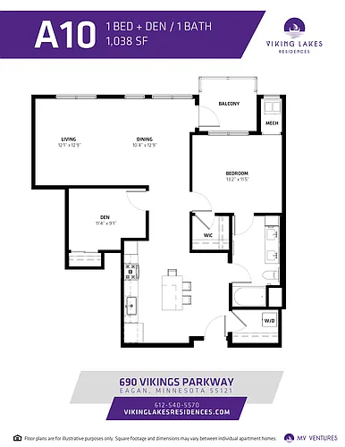 Floor plan $2.62/sq.ft. - A10
