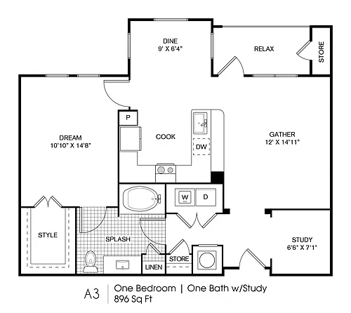 Floor plan A3
