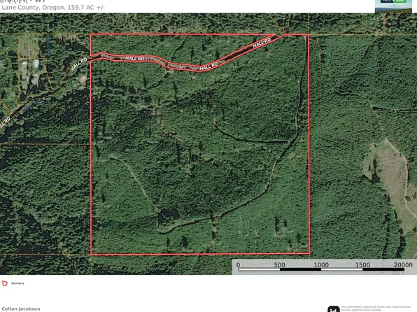 Hall Rd, Cheshire, OR 97419