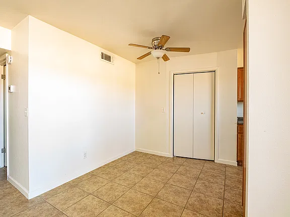 Unfurnished bedroom — representative home at Fairway Vistas Condominiums.