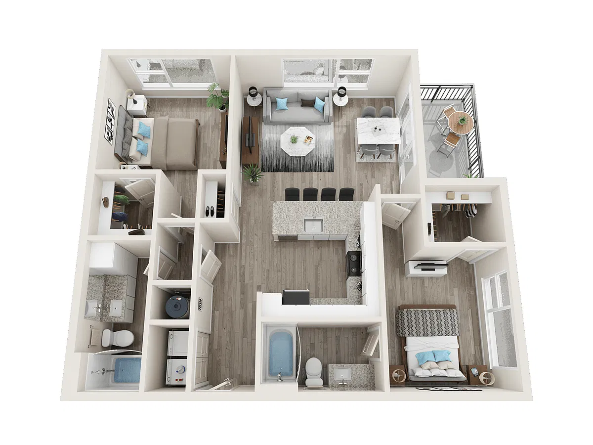 Floor plan B2