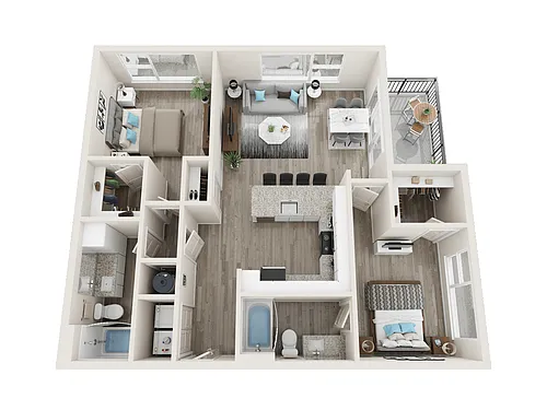 Floor plan B2