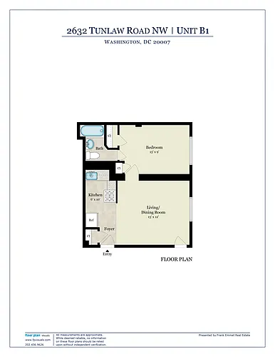 Floor plan 2632 B1