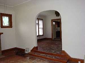 Lower Living Room into Dining Room