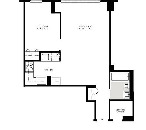 2nd image of 340 E 34th St APT 3N