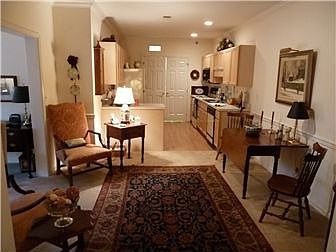 Dining Room looking onto Kitchen