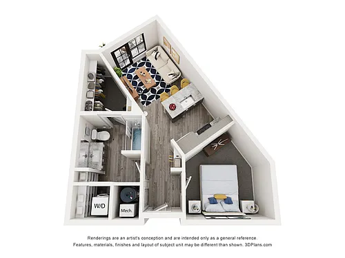 Floor plan Sail Loft - S2