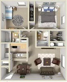Floor plan The Monroe