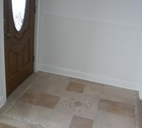 CUSTOM FRONT FOYER TILE