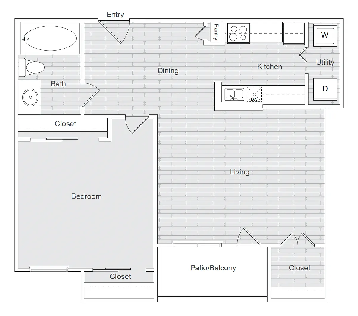 Floor plan A1A