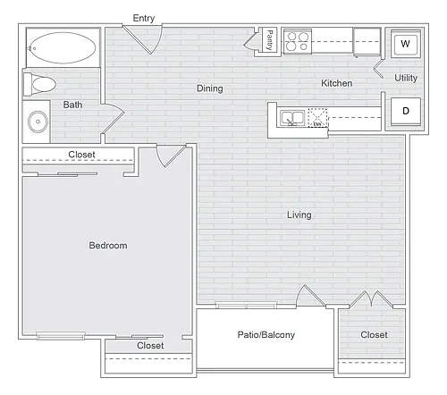 Floor plan A1A