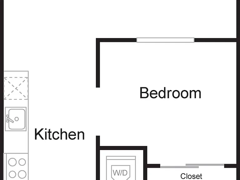 S5A | 1 bed 1 bath | 619 sq. ft. S5A | 1 bed 1 bath | 619 sq. ft.