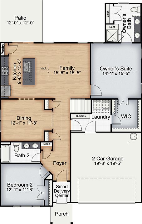 The Guilford - First Floor