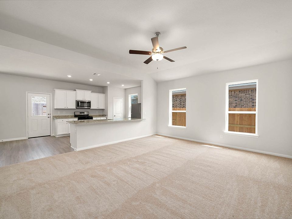 The open concept is perfect for hosting.