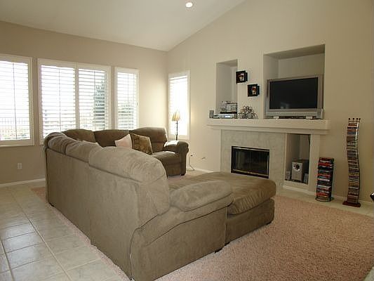DEN WITH FIREPLACE
