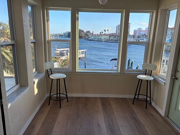 View to yard from living room