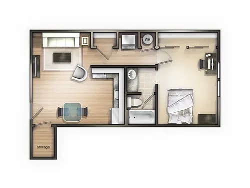 Floor plan A2 Floor Plan