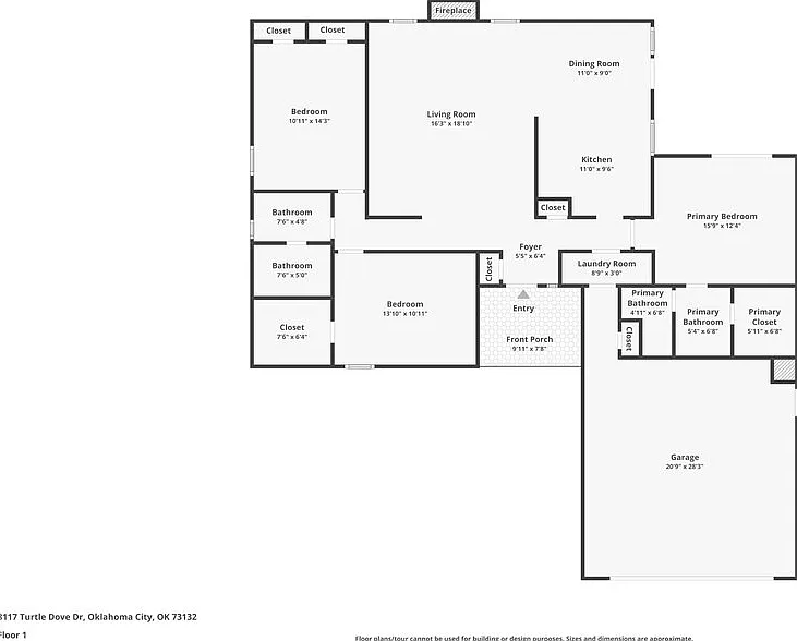 3 bed, 2.0 bath, 1635 sqft, $1,620 — Photo 2