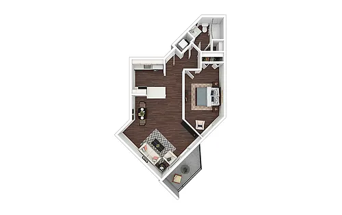 Floor plan A6 - Renovated