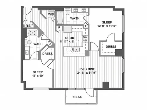 850 S Clark St #302 Photo 1