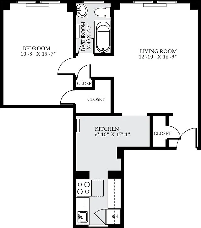 Floor plan 612