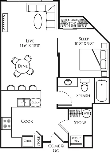 Floor plan A4-E