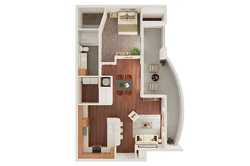 Floor plan A2