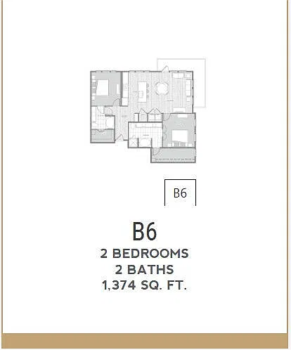 Floor plan B6