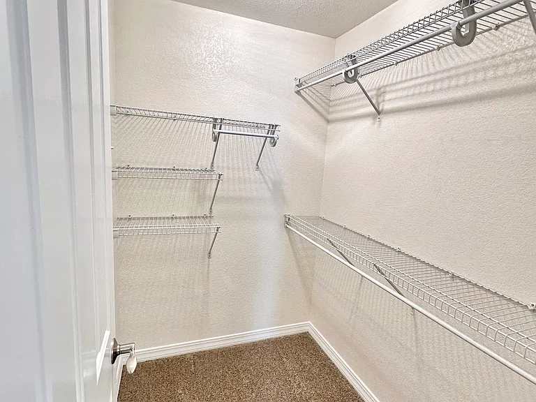 Master walk in closet.