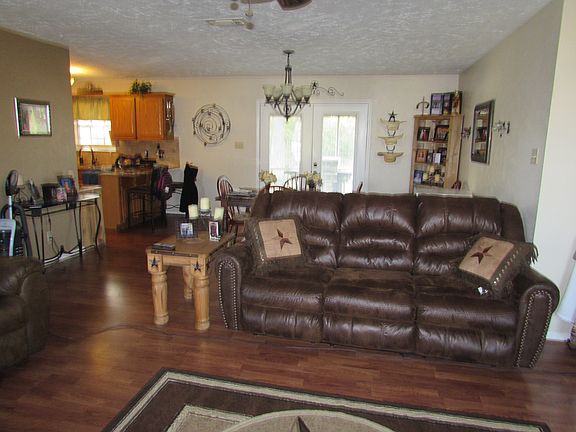living room from front door