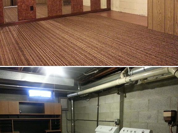 family rm and basement