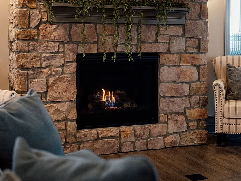 Clubhouse - Fireplace