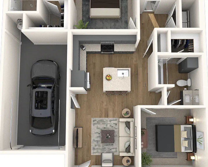 B1 floor plan Abrazo at Four Corners