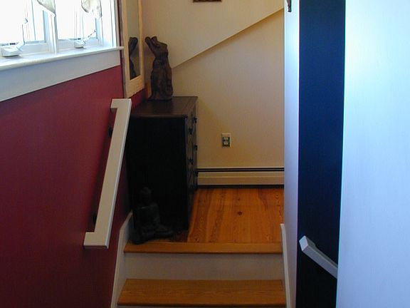 Staircase to second floor