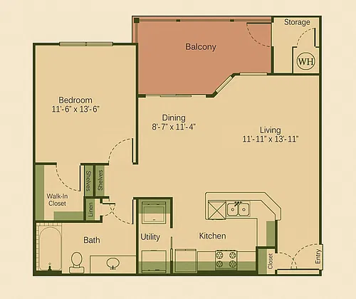 Floor plan A2