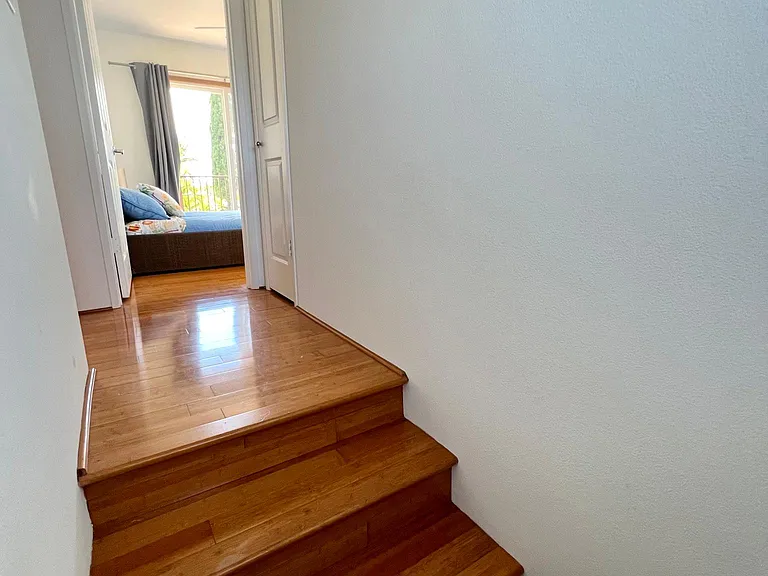 coming upstairs