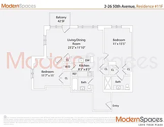 Rented by Modern Spaces